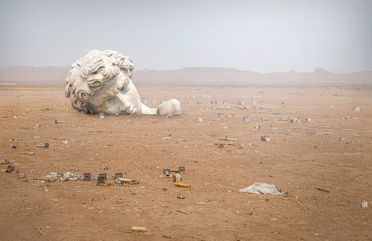 Mojave-Wüste mit David, © M. Jostmeier